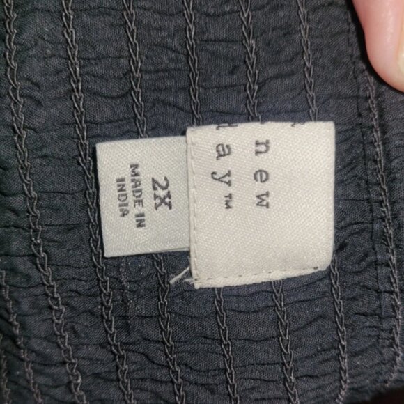 A New Day Flared Dress with Adjustible Spaghetti Straps - Plus Size! Size 2X - Picture 2 of 6